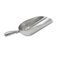 product of CAC China ALSC-58 Ice Scoop, 44-58 Oz Capacity, Curved Aluminum Handle, NSF Certified Hand Wash Only