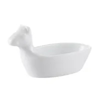 product of CAC China ANM-12 Dish Set, 7 Porcelain Bowls 3.5 oz 5" L x 2.25" W x 2.75" H Dishwasher Safe - 7/Set