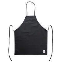 product of CAC China APBB-2BK Bib Apron, 26"W x 33"L, Black, Poly/Cotton, 2 Pockets