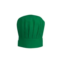 product of CAC China APHT-2LG Chef's Pride Floppy Toque Hat, 13" Height, Green Color, Chef Headwear