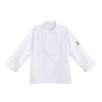 product of CAC China APJK-2W2XL Chef's Pride Jacket, White, 2XLarge, Full-Length 30" Cut, Kitchen Uniform