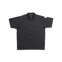 product of CAC China APST-8KM Chef's Pride Shirt, Medium, Black, Snap Button Front
