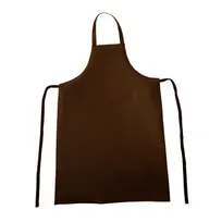 product of CAC China APVL-3BN Dishwashing Apron, 40"L x 27-1/2"W, Heavy Weight Vinyl, Black/Cherry