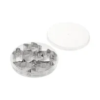 product of CAC China B11CT-6 Holiday Cookie Pastry Cutter Set 6-Piece Assorted Shapes - Set