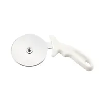 product of CAC China B15PZ-4W Pizza Cutter, 4"dia., White Handle, Plastic/Poly Kitchen Tool