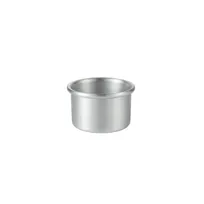 product of CAC China B1CP-032 Round Cake Pan, 3" dia. x 2"H, Aluminum, Professional Baking Smallware
