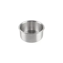 product of CAC China B1CP-063 Round Cake Pan, 6" Diameter x 3" Height, Aluminum Baking Pan