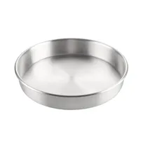 product of CAC China B1CP-123 Round Cake Pan, 12" Dia x 3" H, Heavy-Duty Aluminum Baking Pan