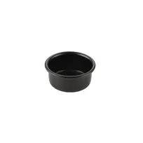 product of CAC China B2CP-042K Cake Pan, 4" dia. x 2"H, Round, Anodized Aluminum Professional