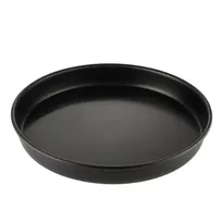 product of CAC China B2CP-162K Round Cake Pan, 16" dia. x 2"H, Anodized Aluminum Professional Grade