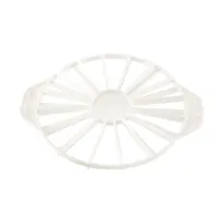 product of CAC China B5CM-1416 Double-Sided Cake Pie Marker 16 Cuts Professional Grade Skull Type