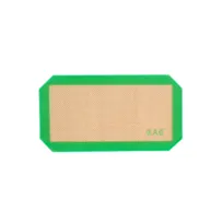 product of CAC China BMSC-0509 Baking Mat, 8.75" x 4.75", Silicone Non-Stick, -40°F to 480°F, 1,000 Uses