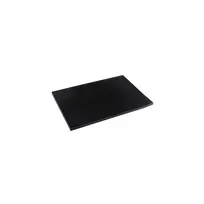 product of CAC China BRMT-18BK Bar Service Mat, 18" x 12", Plastic, Black, BPA Free, NSF