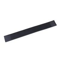 product of CAC China BRMT-27BK Bar Drink Rail Mat, 27"L x 3-1/4"W, Plastic, Black, BPA Free, NSF