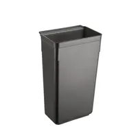 product of CAC China BTUC-RB Refuse Bin for BTUC Series Utility Cart, Black Commercial Cart Accessory