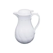 product of CAC China BVSR-20W Beverage Server, 20 oz., Double-Wall Insulated, Plastic, White