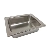 product of CAC China CAFR-307WP Square Welsh Chafing Dish Water Pan, Fits CAFR-307, Stainless Steel