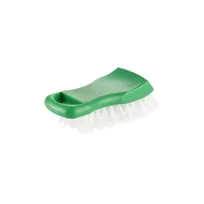 product of CAC China CBPB-1G Cutting Board Brush, 6.3" x 2.44" x 1.97", Green, Soft Bristles, Loop for Hanging