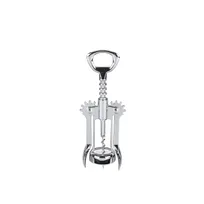 product of CAC China CKSW-4S Corkscrew, Wing-Style, Chrome-Plated, Silver Handle, Skull Type