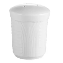 product of CAC China CRO-SS - Corona Salt Shaker, 2.5" Dia x 2.75" H, Porcelain White, Dishwasher Safe - 1 Dozen