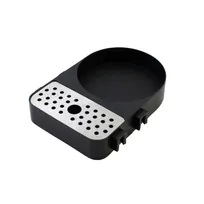 product of CAC China DTAP-RS Airpot Drip Tray, Black / Cherry, Fits 5-Quart Airpots, Plastic - 1/Each