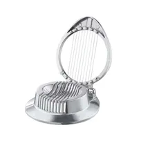 product of CAC China ESLS-4RD Egg & Mushroom Slicer, 4-1/2" Wide Round Design, Stainless Steel Wire Frame