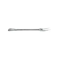 product of CAC China FKPS-19 Cook's Fork, 19" Length, 2-Tine, Stainless Steel with Plastic Handle