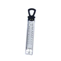 product of CAC China FPMT-DF14 Deep Fry/Candy Thermometer, 2" x 12", Paddle Display, 100-400°F, Stainless Steel Frame