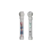 product of CAC China FPMT-RF16 Fridge/Freezer Thermometer, 2-7/8" x 5/8" Liquid Glass, -26°F-86°F, NSF - 2/Pack