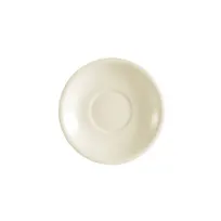 product of CAC China FR-36 Saucer, 4.5" Dia x 0.75" H, Round White Stoneware Ceramic, Dishwasher Safe - 1 Dozen