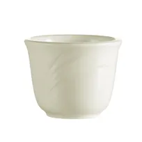 product of CAC China GAD-45 Tea Cup, 4.5 oz (2-7/8" Dia x 2-3/8" H), White Porcelain, Dishwasher Safe - 1 Dozen
