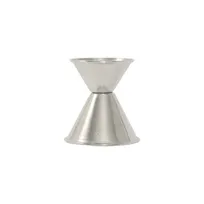 product of CAC China JG75-150 Stainless Steel Jigger, 3/4 oz x 1-1/2 oz, Rolled Edge