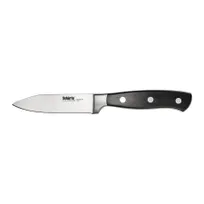 product of CAC China KFPC-35 Scharfe Paring Knife, 3-1/2" Forged, High-Carbon Steel, Black Handle