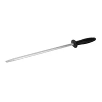product of CAC China KFSP-14 Sharpening Steel Knife, 14" Round Blade, Kitchen Cutlery for Edge Maintenance