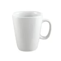 product of CAC China KSE-M15 15-Oz Square Porcelain Mug, Super White, Dishwasher/Oven/Microwave Safe - 1 Dozen