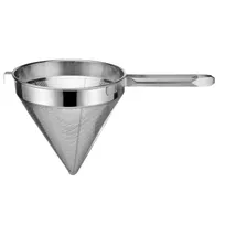 product of CAC China KUSC-12F Cap Strainer, 12" Diameter Fine Mesh, Stainless Steel Construction