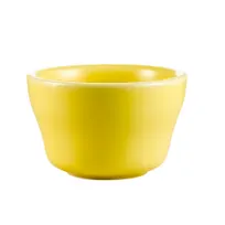 product of CAC China LV-4-Y - 7 oz Las Vegas Bowl 4" Dia x 2.5" H Stoneware Yellow Dishwasher Safe - 1 Dozen
