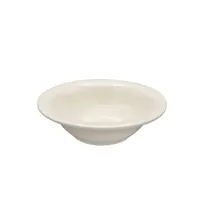 product of CAC China MLDRE-10 - 13oz Plastic Bowl, Round 6.625" Diameter, Melamine, Black/Cherry, 1 Dozen