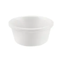 product of CAC China MRKF-6 Plastic Ramekin, 6 oz (3-7/8" Dia) White Melamine, Dishwasher Safe - 1 Dozen