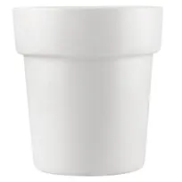 product of CAC China MX-JR337 Porcelain Jar, 7" Dia x 8" H, 99-3/4 oz (2.95 L) Super White, Oven Microwave Safe