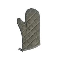 product of CAC China OMF2-13F Oven Mitt - 13" Uncoated 100% Cotton, Flame-Resistant to 400°F (205°C), Textile