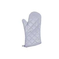 product of CAC China OMS1-13 Oven Mitt, 13" Heat Resistant, Non-Stick, Silicone-Coated, Cotton