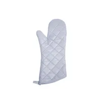 product of CAC China OMS1-15 Oven Mitt, 15" Heat Resistant, Non-Stick, Silicone-Coated, Cotton