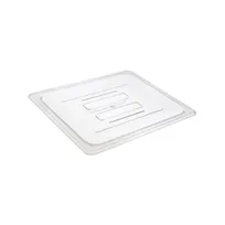 product of CAC China PCSD-HC Half-Size Clear Polycarbonate Food Pan Cover, Shatter & Scratch Resistant, NSF