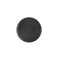 product of CAC China PDTR-11BK - Super Round Serving Tray, 11" Diameter, Black Plastic, NSF Certified