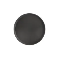 product of CAC China PDTR-14BK Super Tray, 14" Round Plastic Serving & Display Tray, Black, NSF Certified