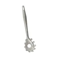 product of CAC China PFKS-9 - 9" Stainless Steel Pasta Fork, Black Cherry Finish, Cutlery for Spaghetti