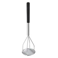 product of CAC China PMSP-18R Potato Masher, 4-1/2"dia x 18"H, Round, Plastic Handle