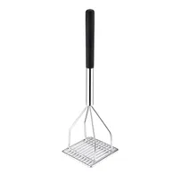 product of CAC China PMSP-18S Potato Masher, 5"W x 5"D x 18"H, Square, Plastic Handle