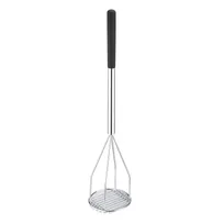 product of CAC China PMSP-24R Potato Masher, 5"dia x 24"H, Round, Plastic Handle